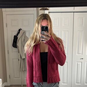 Women's Red Sweater